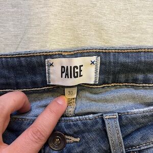 PAIGE Classic Indigo Jeans